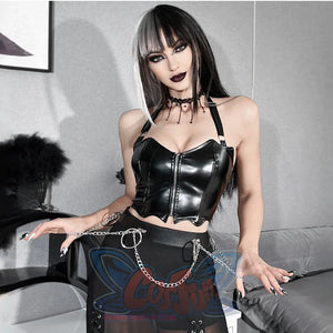 Sexy Halter Neck Slim Short Spaghetti Strap