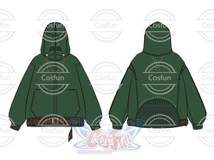 【PRE-SALE】COSFUN Original Doctor Cosplay Full Zip Hoodie FAN00018 Sweatshirt