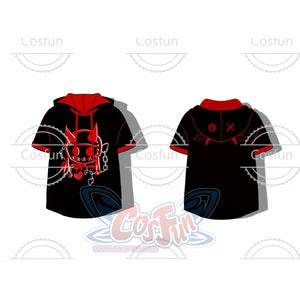 【PRE-SALE】COSFUN Original Little Demon Cosplay Short Sleeve Hooded Sweatshirt A00015 Sweatshirt