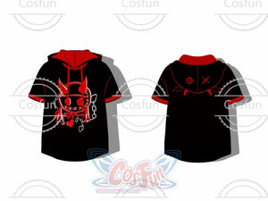 【PRE-SALE】COSFUN Original Little Demon Cosplay Short Sleeve Hooded Sweatshirt A00015 Sweatshirt