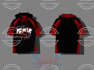 【PRE-SALE】COSFUN Original Original Spider Theme Cosplay Short Sleeve Hooded Sweatshirt A00014 Sweatshirt