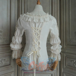 Elizabeth Elegant and Vintage Lolita Long Sleeve Shirt