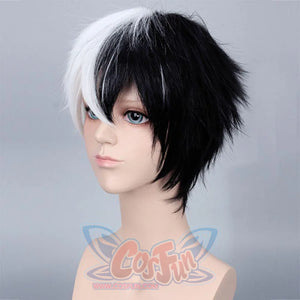 Danganronpa Monokuma Cosplay Wig Dangan Ronpa Hair Pixie Haircut Mp005792 Wigs