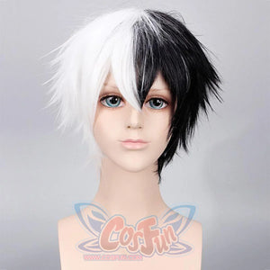 Danganronpa Monokuma Cosplay Wig Dangan Ronpa Hair Pixie Haircut Mp005792 Wigs