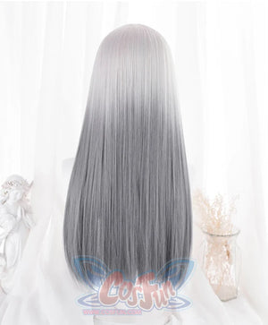 Gradual Change Long Straight Hair Lolita Wig S22323
