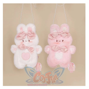 Lovely Lolita Woolen Rabbit Cake Crossbody Bag