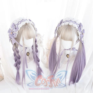 Gradual Change Long Straight Hair Lolita Wig S22323