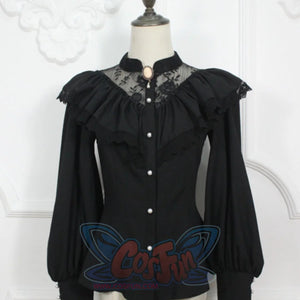 Edward Style Vintage and Classic Long-sleeved Shirt - cosfun