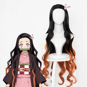 Demon Slayer Kimetsu No Yaiba Kamado Nezuko Cosplay Wig Mp005665 Only Wigs