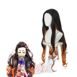 Demon Slayer Kimetsu No Yaiba Kamado Nezuko Cosplay Wig Mp005665 Wigs
