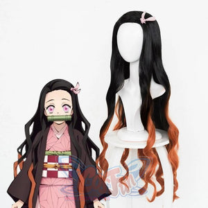 Demon Slayer Kimetsu No Yaiba Kamado Nezuko Cosplay Wig Mp005665 Wigs