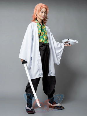 Demon Slayer: Kimetsu No Yaiba Sabito And Makomo Cosplay Costume Mp005379 Costumes