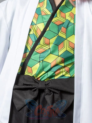 Demon Slayer: Kimetsu No Yaiba Sabito And Makomo Cosplay Costume Mp005379 Costumes