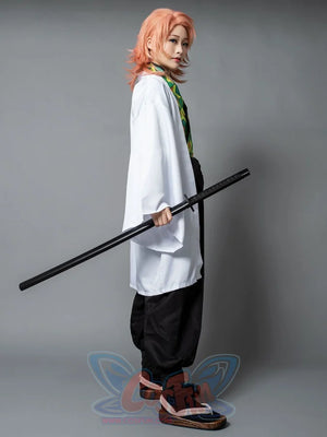 Demon Slayer: Kimetsu No Yaiba Sabito And Makomo Cosplay Costume Mp005379 Costumes