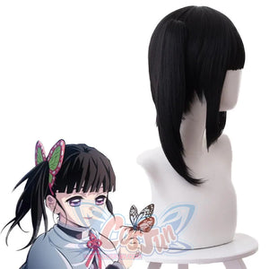Demon Slayer Kimetsu No Yaiba Tsuyuri Kanawo Cosplay Wigs Ponytail Mp005664