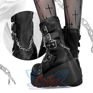 Original Spice Girl Lolita Round Toe Short Boots S22657 - cosfun
