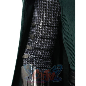 Doctor Doom cosplay sleeve texture with a repeating silver-gray cross pattern.