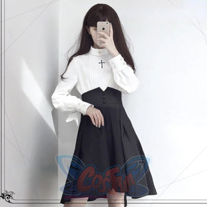 PRE-SALE British Retro Gothic High Waist Lolita Skirt