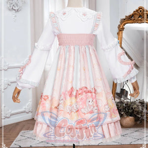 Sweet Daily Lolita Princess Jumper Skirt Sets