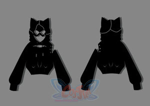 【PRE-SALE】COSFUN Original Cat Cosplay Full Zip Hoodie FAN00020 Sweatshirt