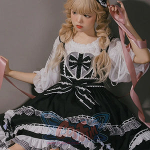 Daily Lovely and Cool Lolita Jumper Skirt - cosfun