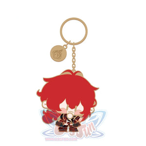 Genshin Impact Character Series Metal Pendants C10004 Diluc