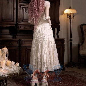 Rococo Duchess Heart Cutout Lace Bow Cami Dress