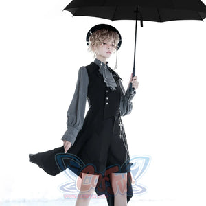 PRE-SALE Medieval Vintage Little Prince Irregular Long Vest S22494