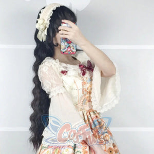 The Poem of Roses Elegant Lolita Short Sleeve Shirt - cosfun