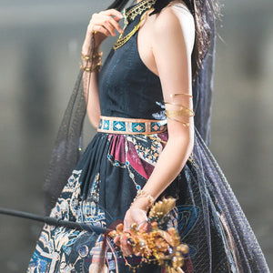 Egypt Style Lolita Backless Neck Dress