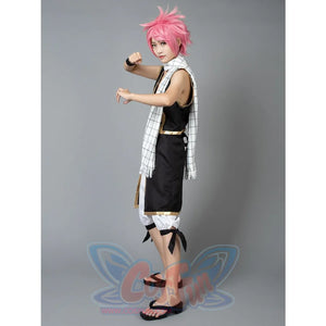 Fairy Tail Natsu Cosplay Costumes Outfits With Scarf Mp000115
