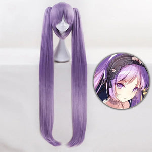 Fate Grand Order Euryale Stheno Cosplay Wigs Long Straight Hair Pigtails Mp005938