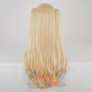 Fate Grand Order Irkalla Ereshkigal Cosplay Wig Wavy Hair Pigtails C00295 Wigs