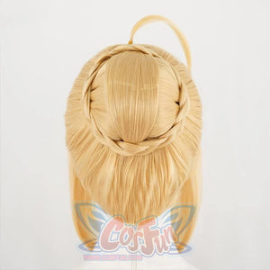 Fate Stay Night Saber Cosplay Wig Altria Pendragon Bread Updo / Bun Wigs