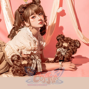 Lovely Lolita Lazy Bear Crossbody Bag