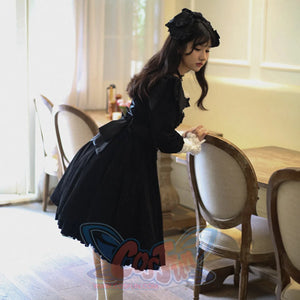 Lovely Elegant Lolita Large Size Slim Dress