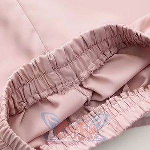 Flower Embroidery Bow Knot Wide Leg Pants