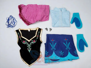 Frozen Anna Cosplay Costumes Princess Dress Mp001318