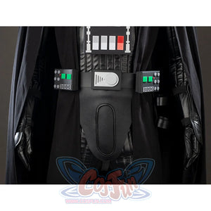 Galactic Saga Darth Vader Anakin cosplay waist control panel detail anchors belt boxes below the chest panel