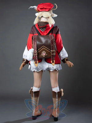 Game Genshin Impact Klee Cosplay Costume C00044 Costumes