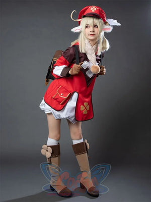 Game Genshin Impact Klee Cosplay Costume C00044 Costumes