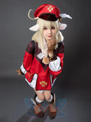 Game Genshin Impact Klee Cosplay Costume C00044 Costumes