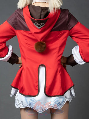 Game Genshin Impact Klee Cosplay Costume C00044 Costumes