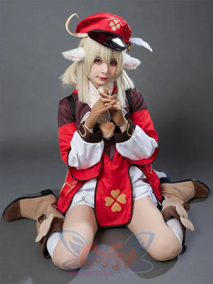 Game Genshin Impact Klee Cosplay Costume C00044 Costumes