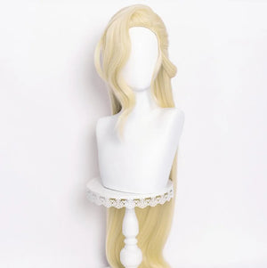 Game Genshin Impact La Signora Cosplay Wig Long Curly Hair C00386 Wigs