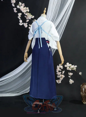 Game Genshin Inazuma Kamisato Ayaka Cosplay Costume C02056 Costumes