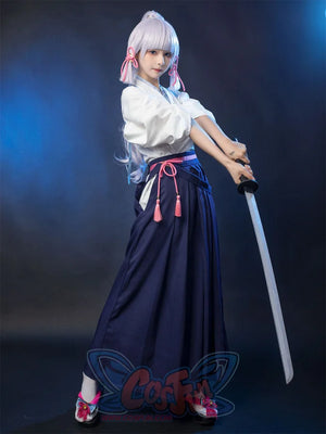 Game Genshin Inazuma Kamisato Ayaka Cosplay Costume C02056 Costumes