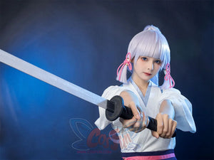 Game Genshin Inazuma Kamisato Ayaka Cosplay Costume C02056 Costumes