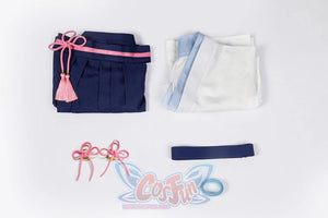 Game Genshin Inazuma Kamisato Ayaka Cosplay Costume C02056 Costumes