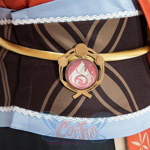 Genshin Impact Frolicking Flames Yoimiya Cosplay Costume C00686 Costumes